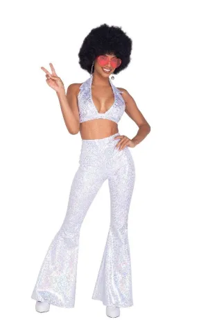 2pc Disco Fever Halloween Cosplay Costume