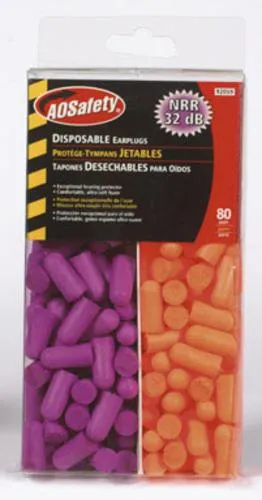 3M 92059-80025T Disposable Ear Plug Dispenser, 80 Pair
