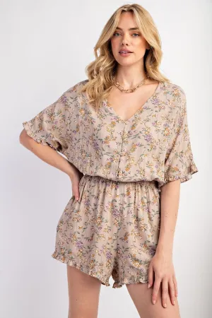 Azalea Floral Romper