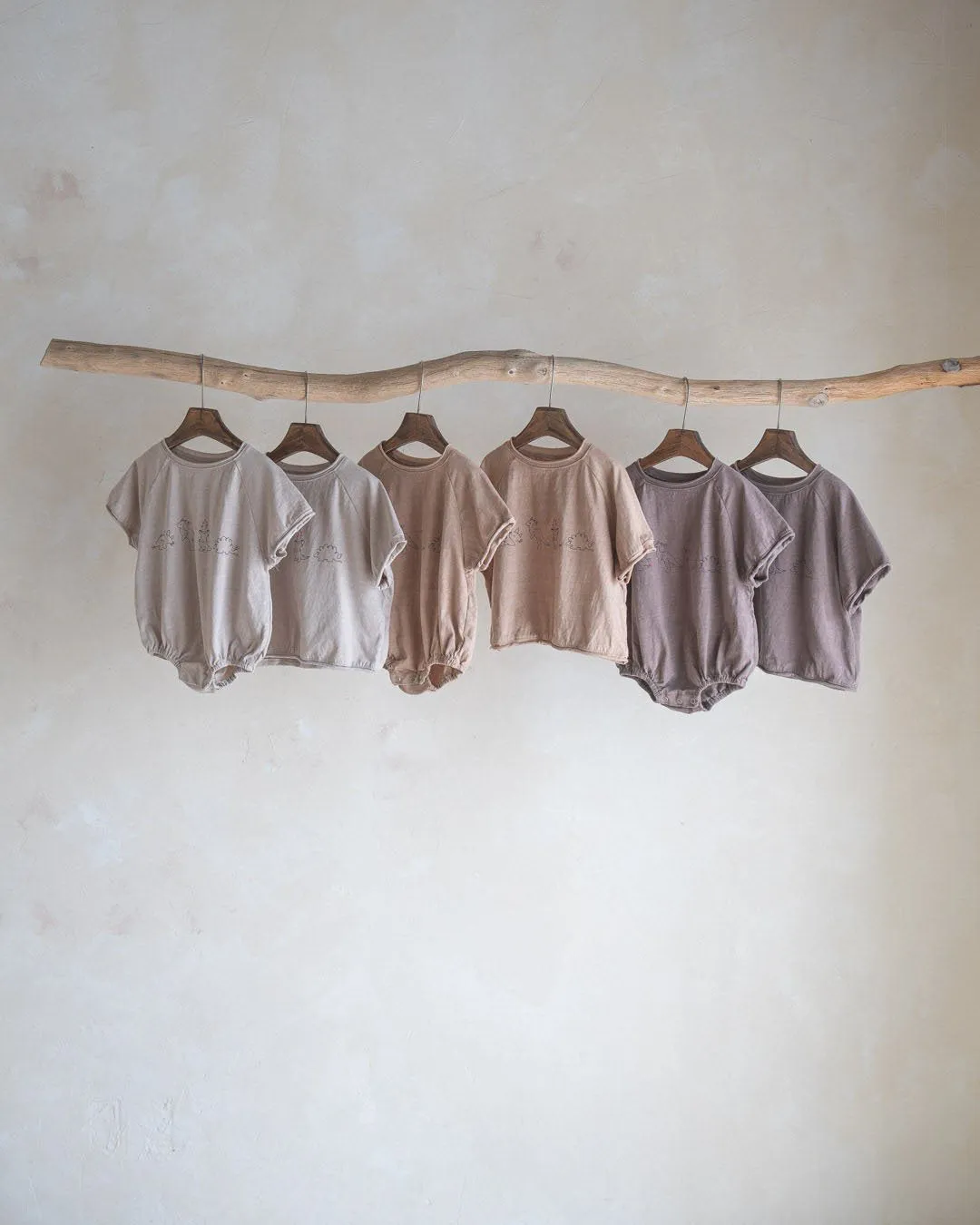 Baby Dinsoaur Romper | Grey