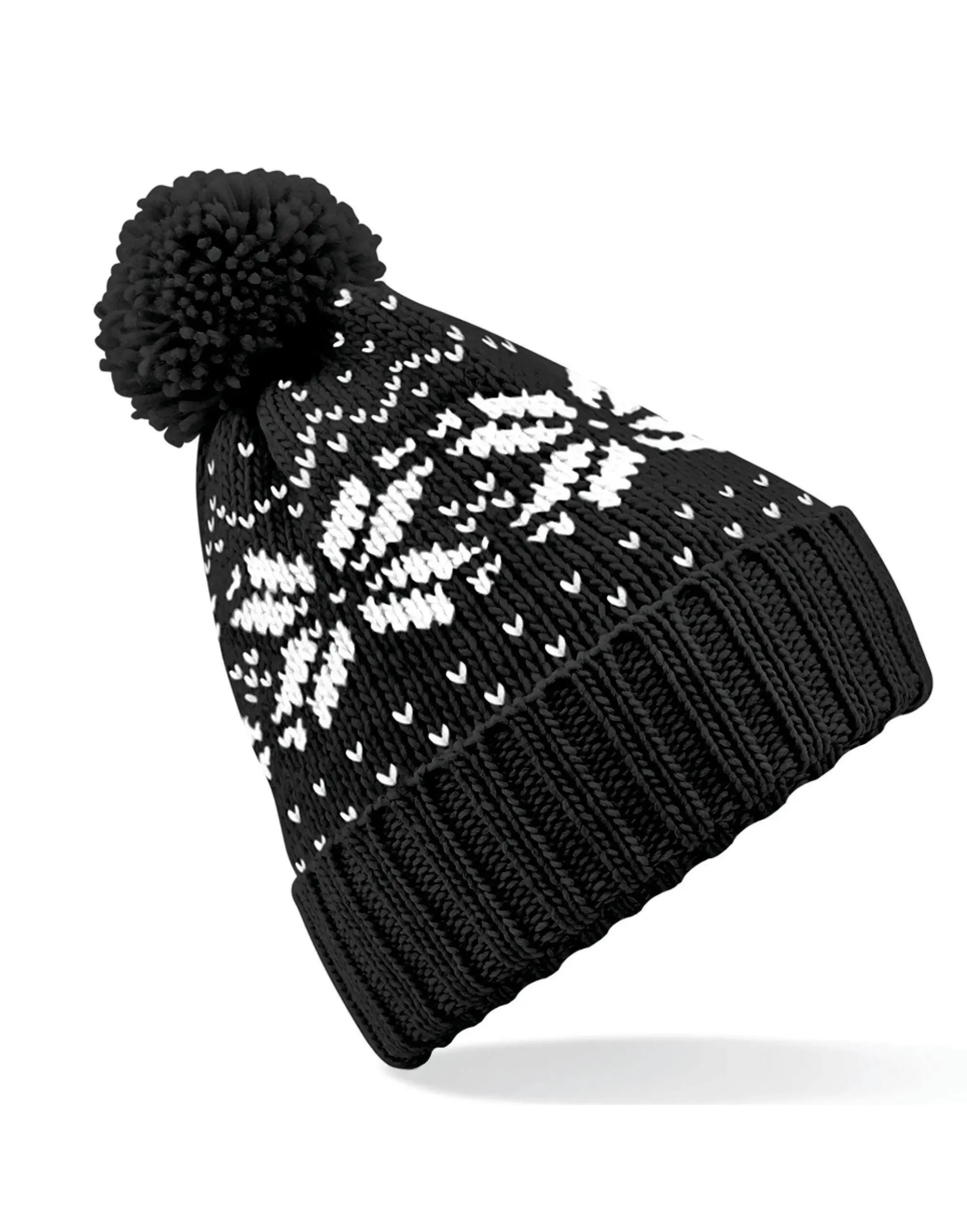 Beechfield Fair Isle Snowstar® Beanie | Multicolor | One Size
