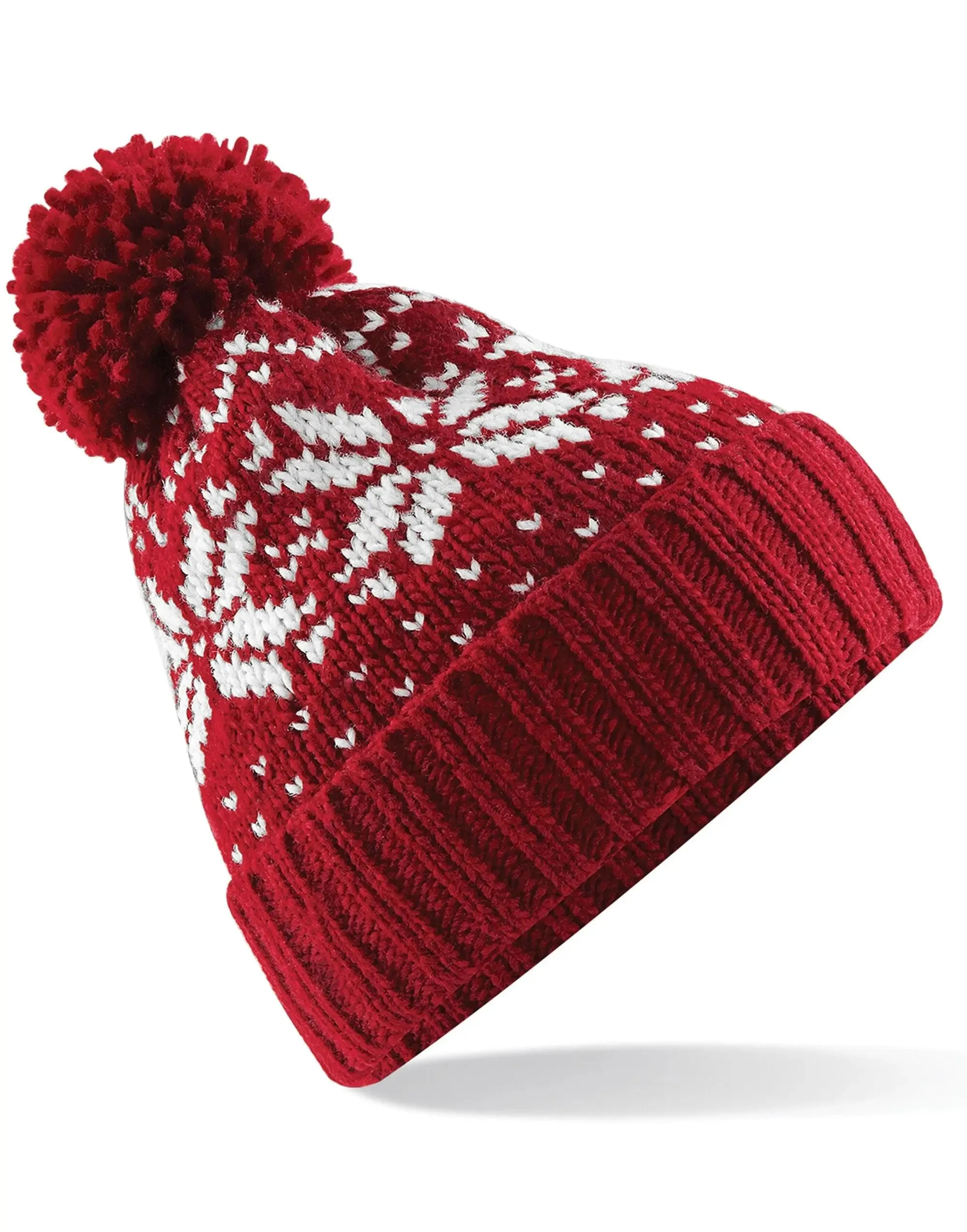 Beechfield Fair Isle Snowstar® Beanie | Multicolor | One Size