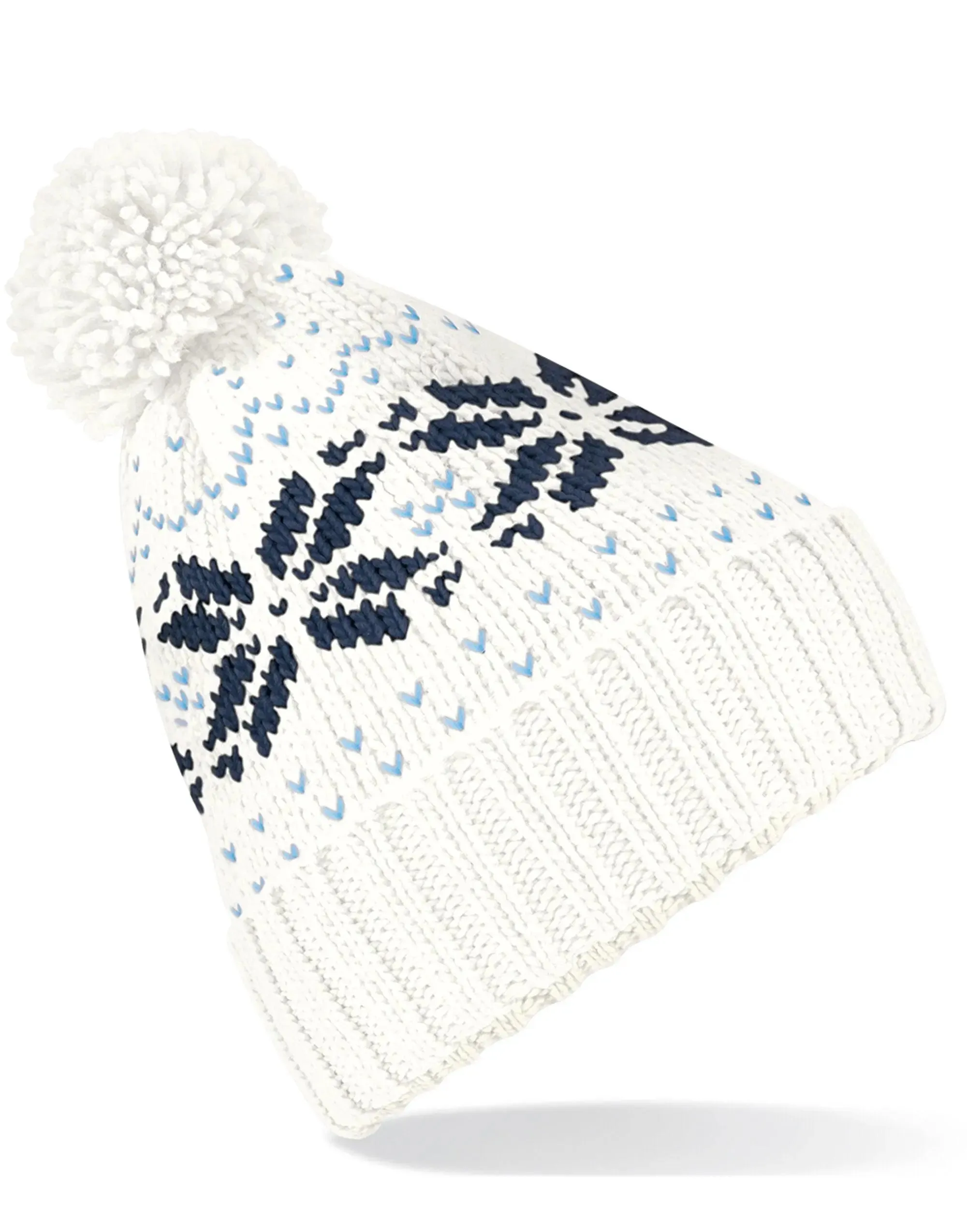 Beechfield Fair Isle Snowstar® Beanie | Multicolor | One Size