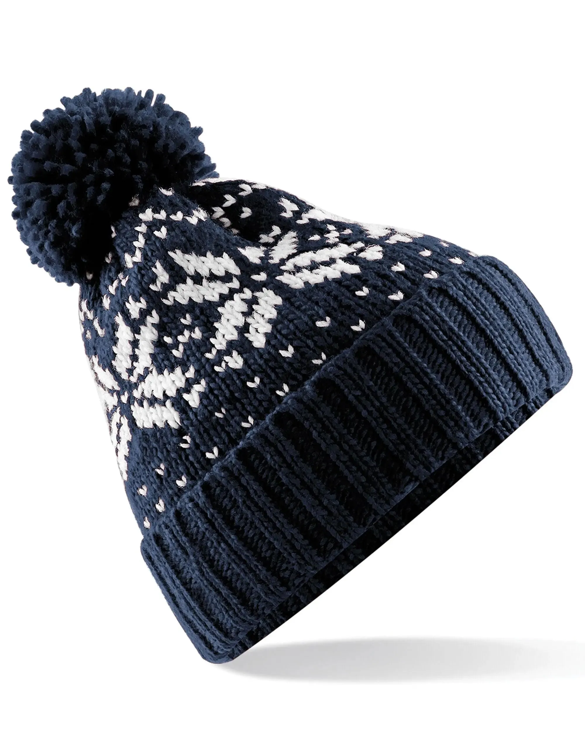 Beechfield Fair Isle Snowstar® Beanie | Multicolor | One Size