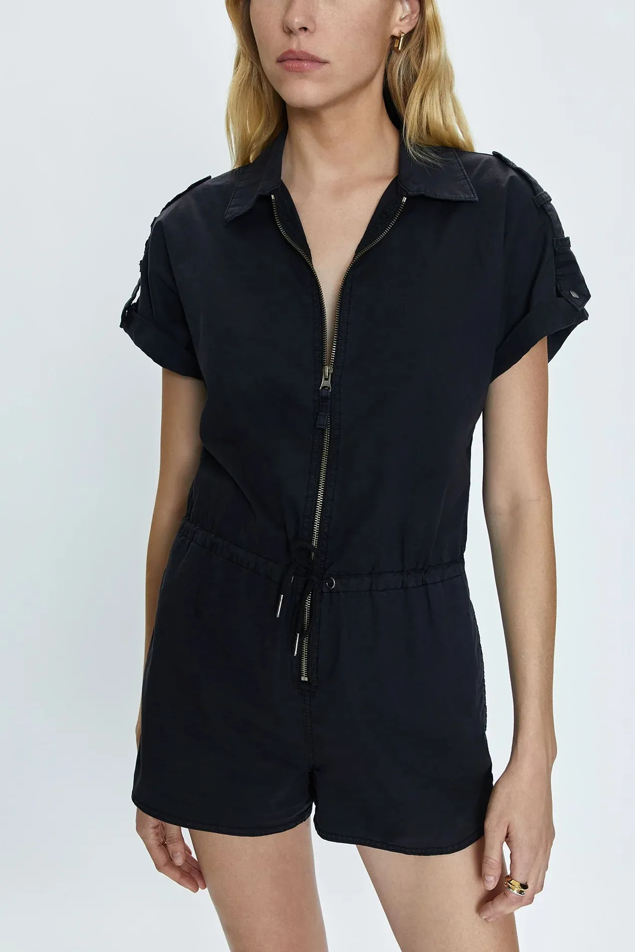 Black Meg Romper