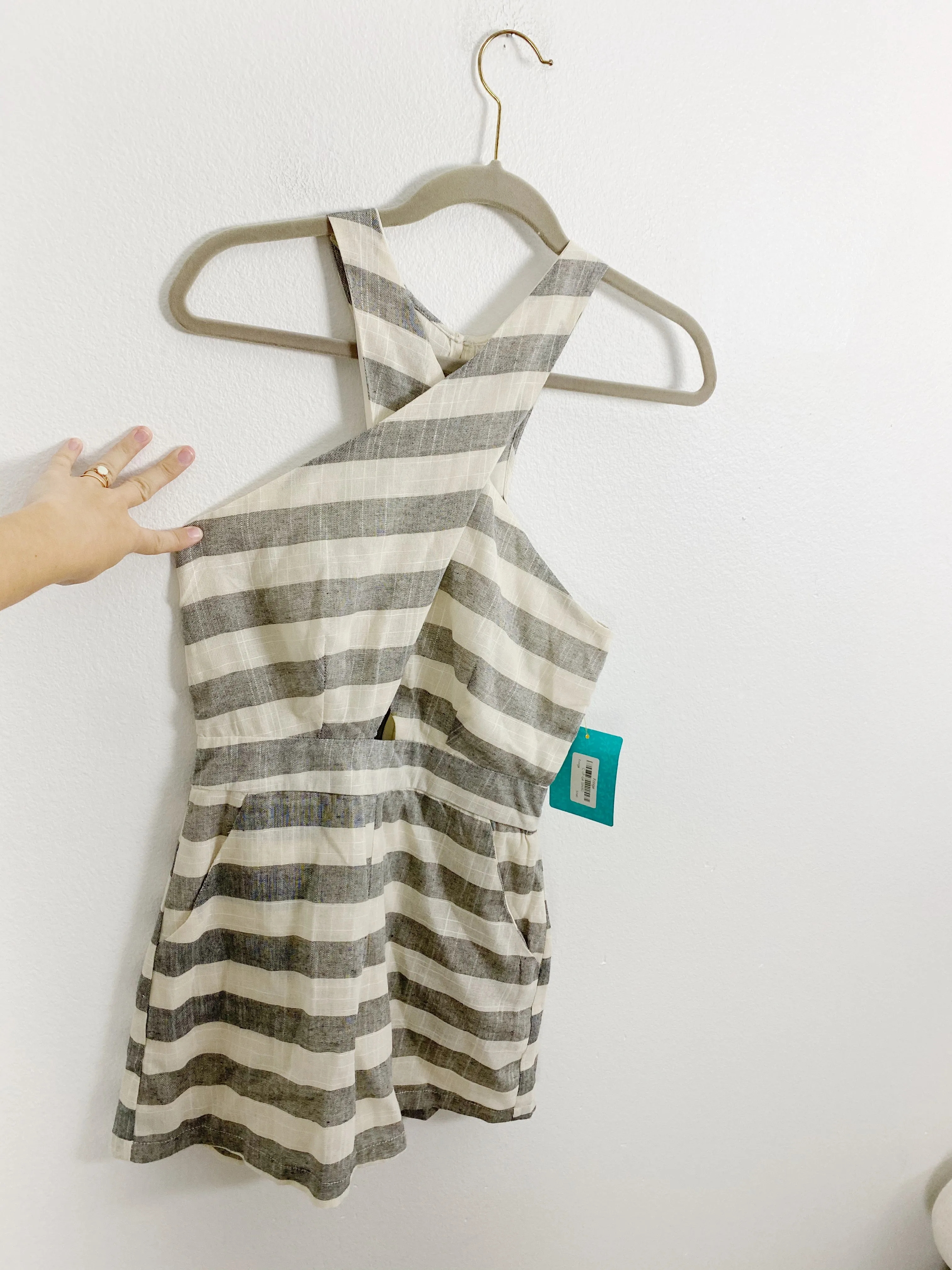 Boutique Romper NWT Small