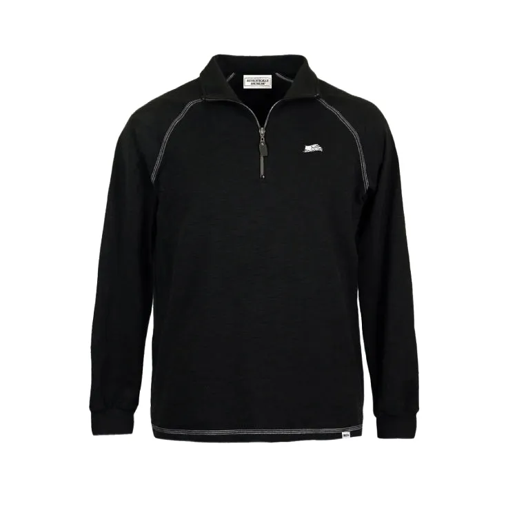 Cotton Slub Qtr Zip