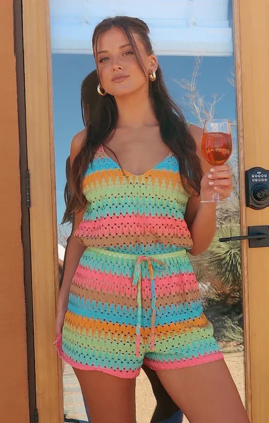 FINAL SALE!! The Ren Crochet Romper by Show Me Your Mumu