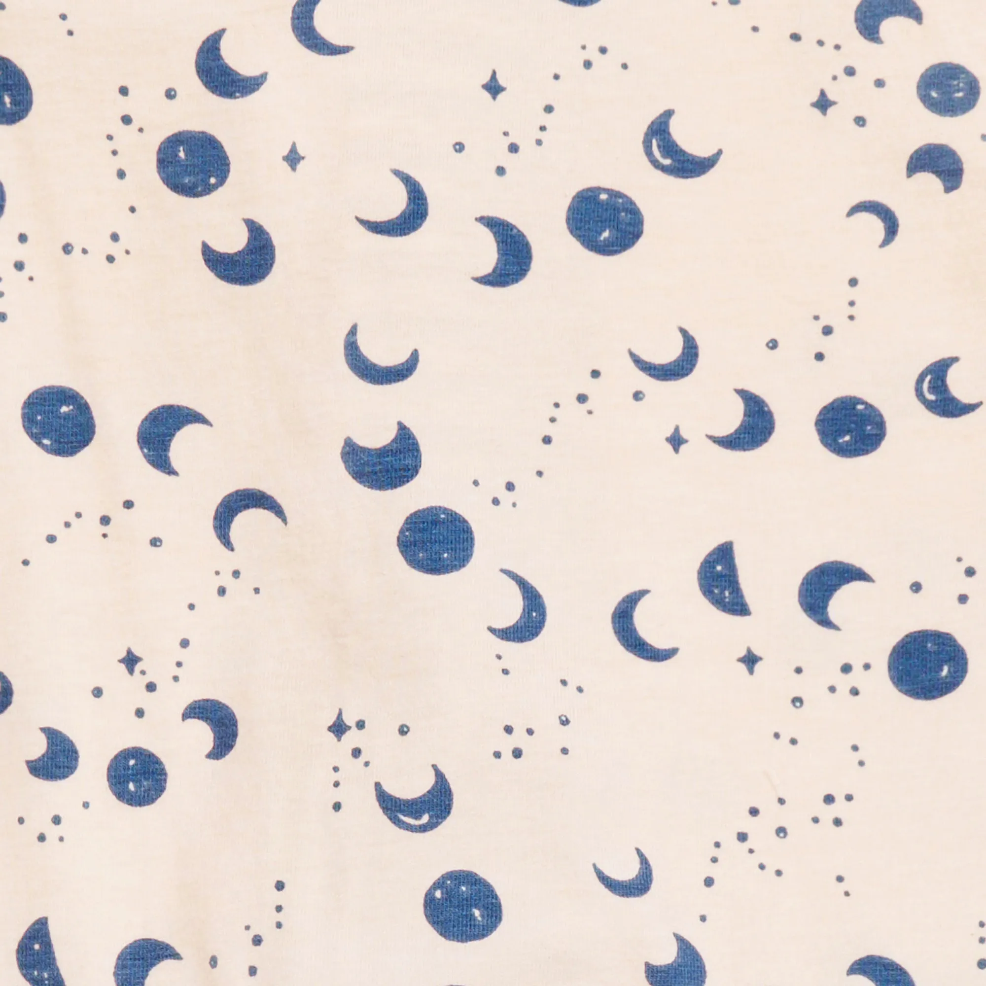 Footless Romper Cotton Ecru Moonscape