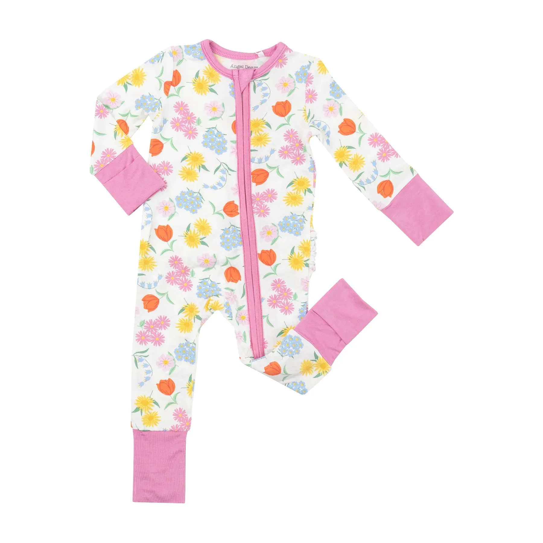 Freshly Picked Floral Zipper Romper