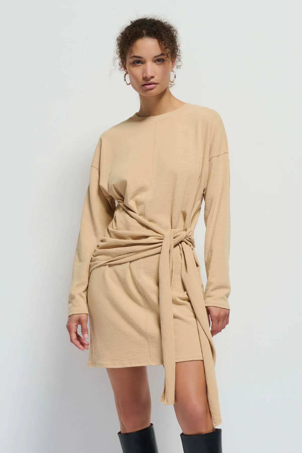 Gloria Wrap Front Dress
