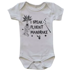 I Speak Fluent Mandrake Onesie - Short Sleeve