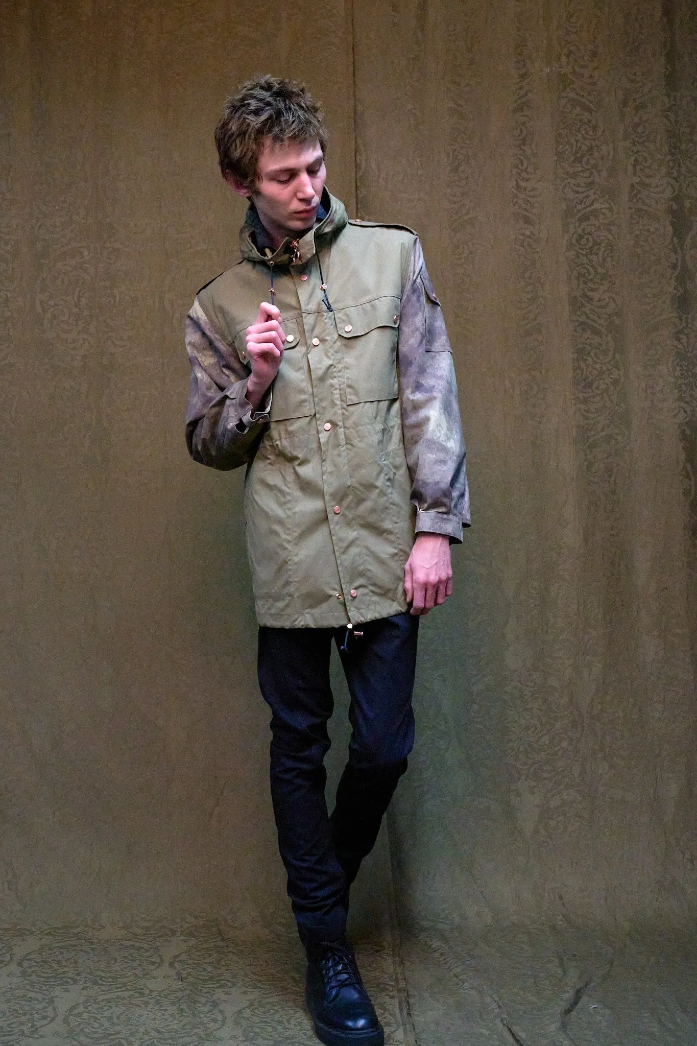 IMMORTAL Desert Parka Camo / Khaki Combo