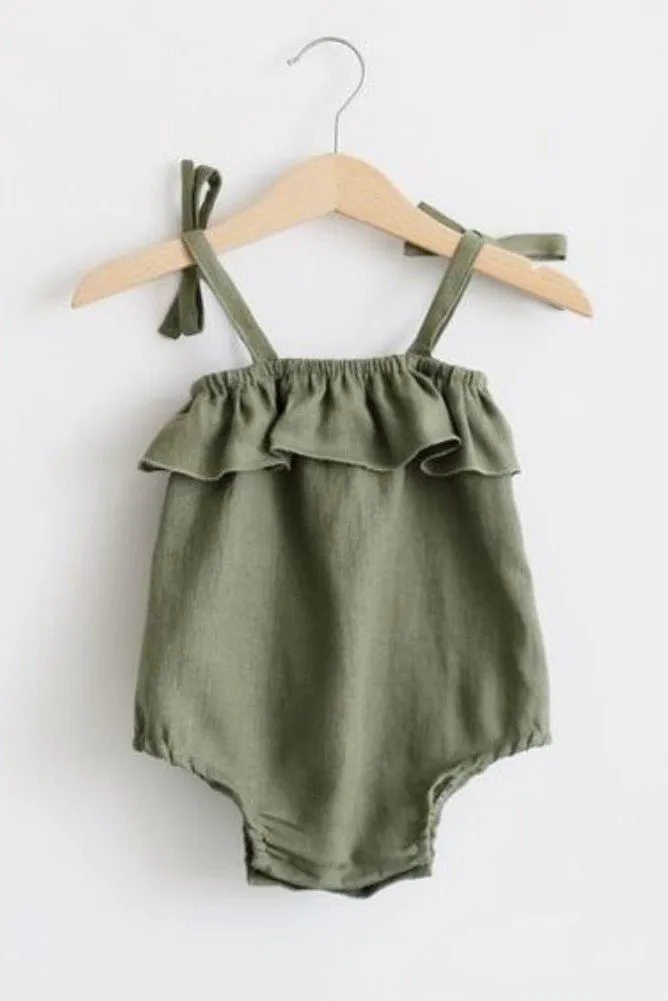 Lily - Ruffles Baby Girls Romper