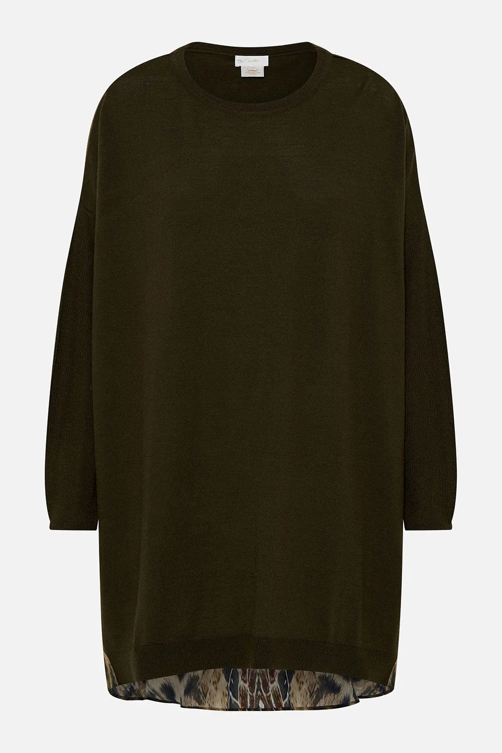LONG SLEEVE JUMPER WITH PRINT BACK CALL OF THE FALCON