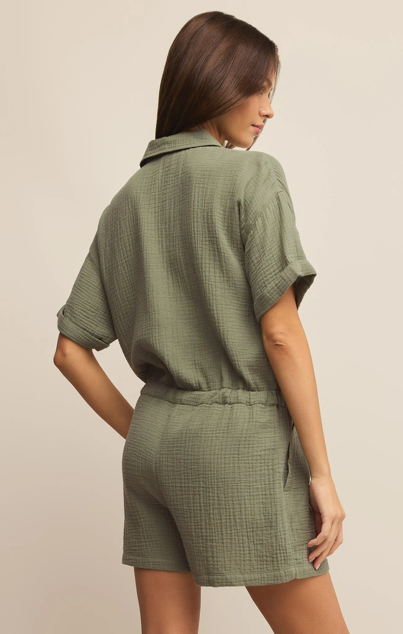 Lookout Gauze Romper