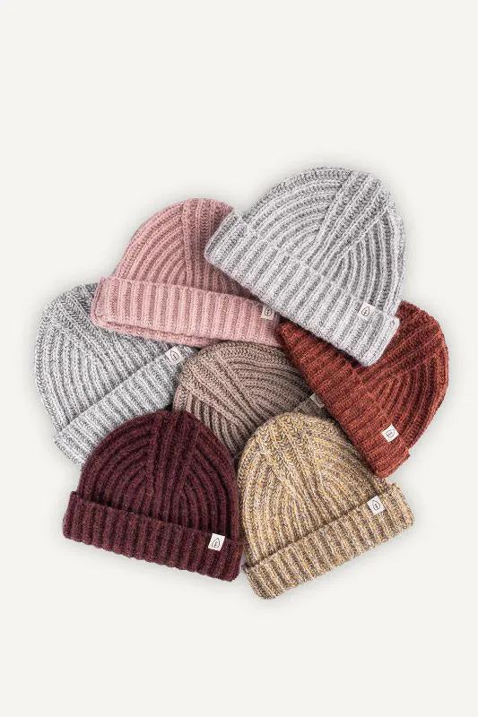 Maia Auburn Recycled Wool Beanie
