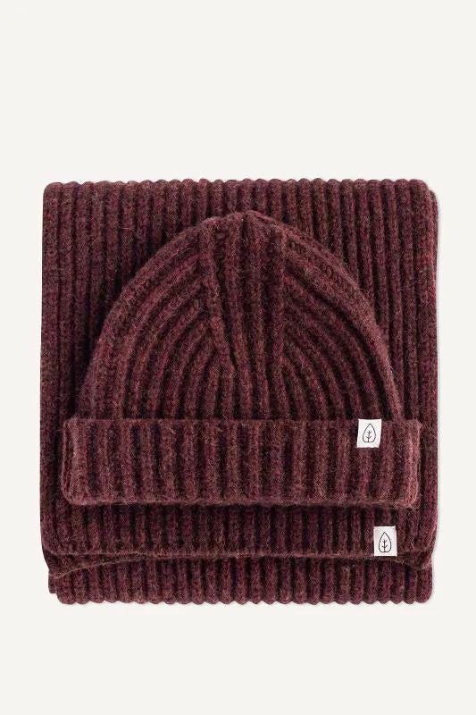 Maia Auburn Recycled Wool Beanie