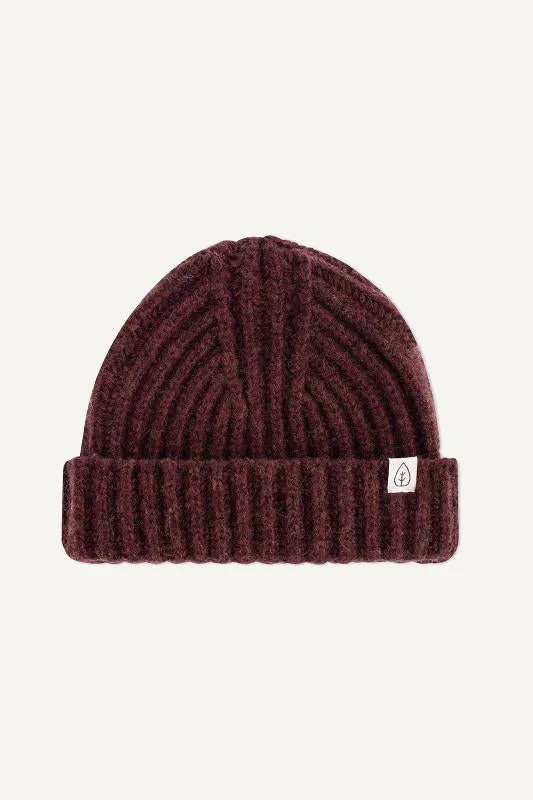 Maia Auburn Recycled Wool Beanie