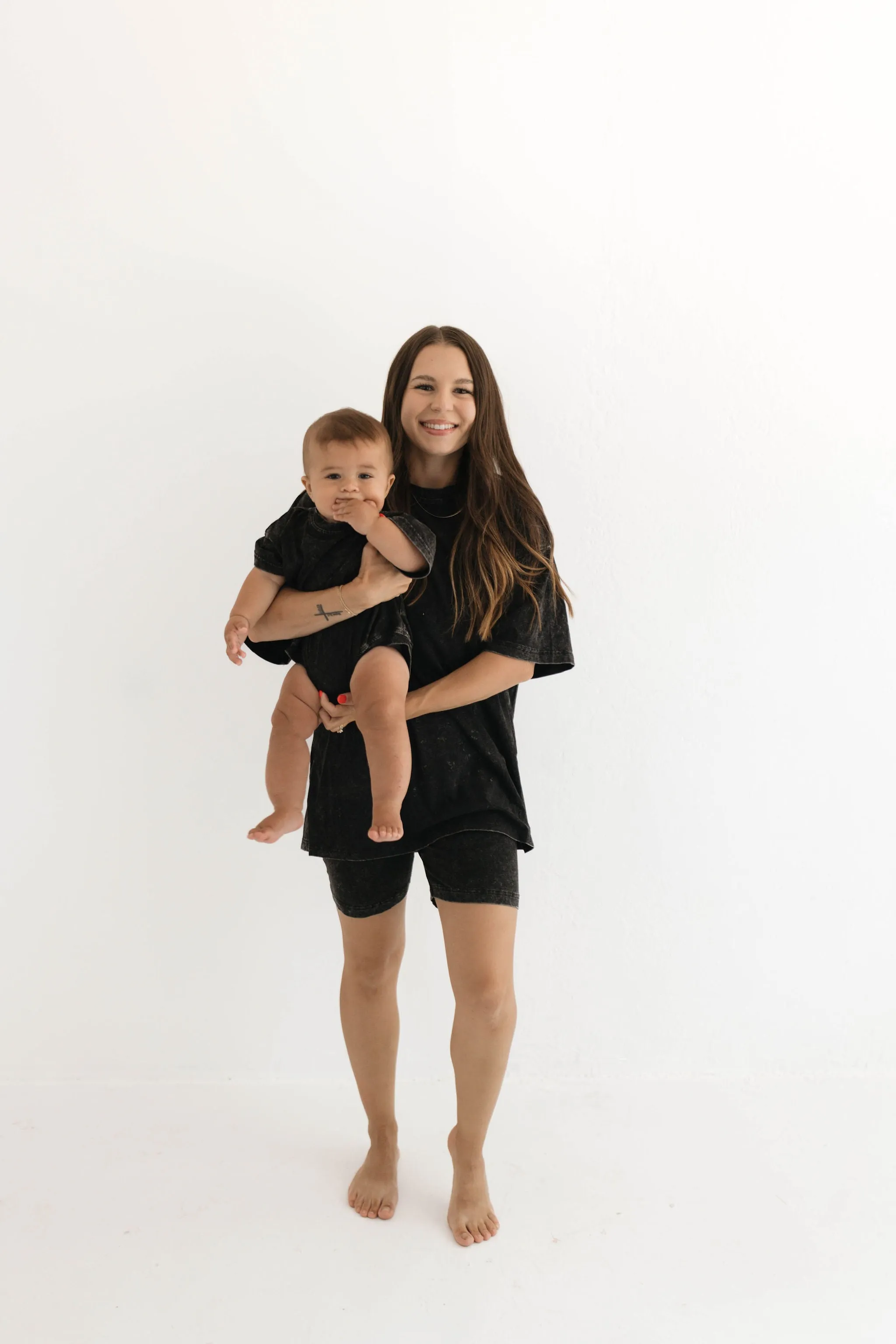 Midnight | Washed Women's Short Set