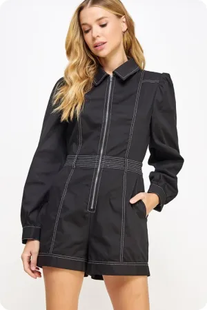 NEW!! Pendelton Contrasting Stitch Romper