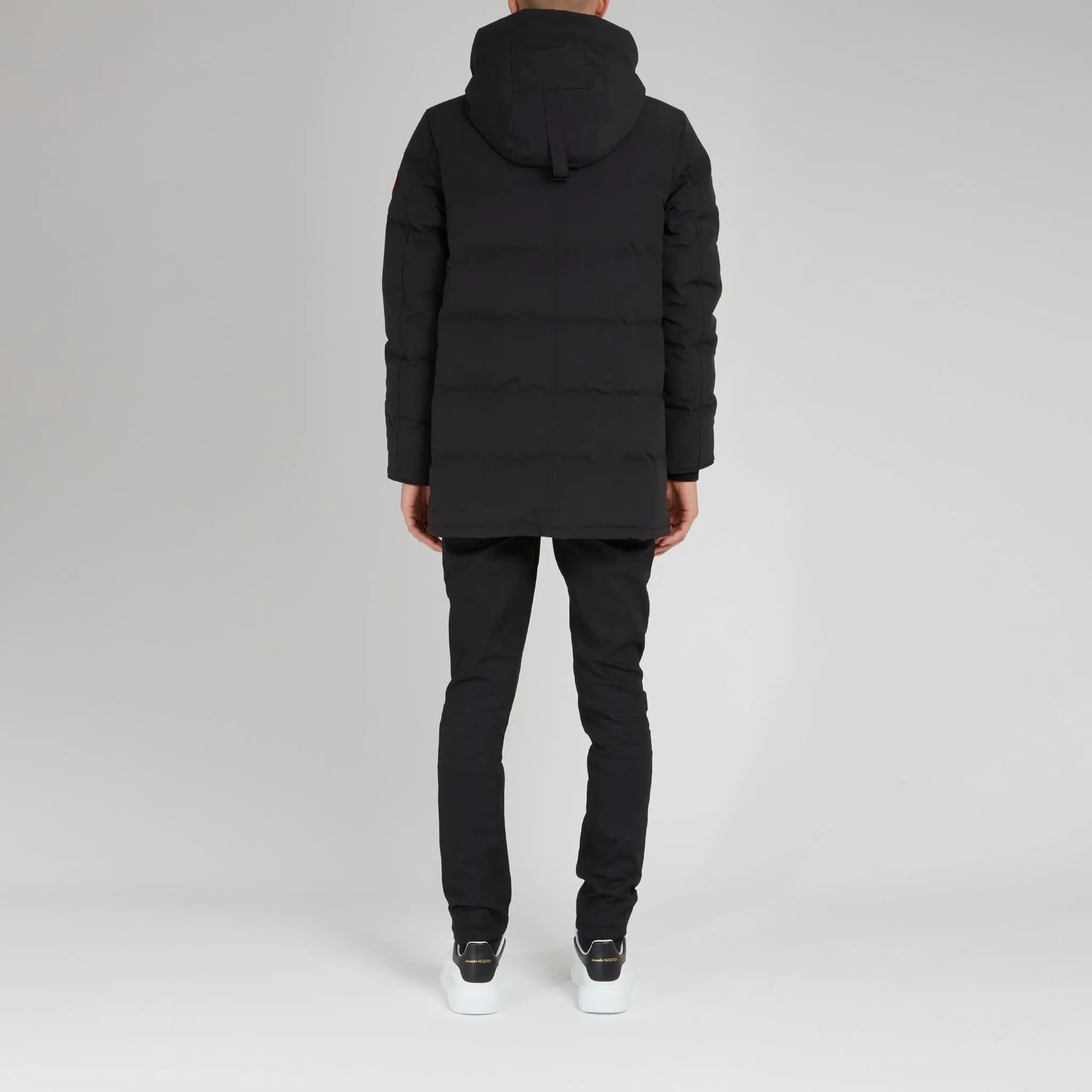 Parka "Carson" in tessuto nero