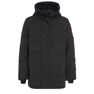 Parka "Carson" in tessuto nero