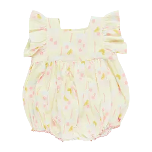 Pink Chicken Baby Girls Elsie Bubble - Pink Lemonade