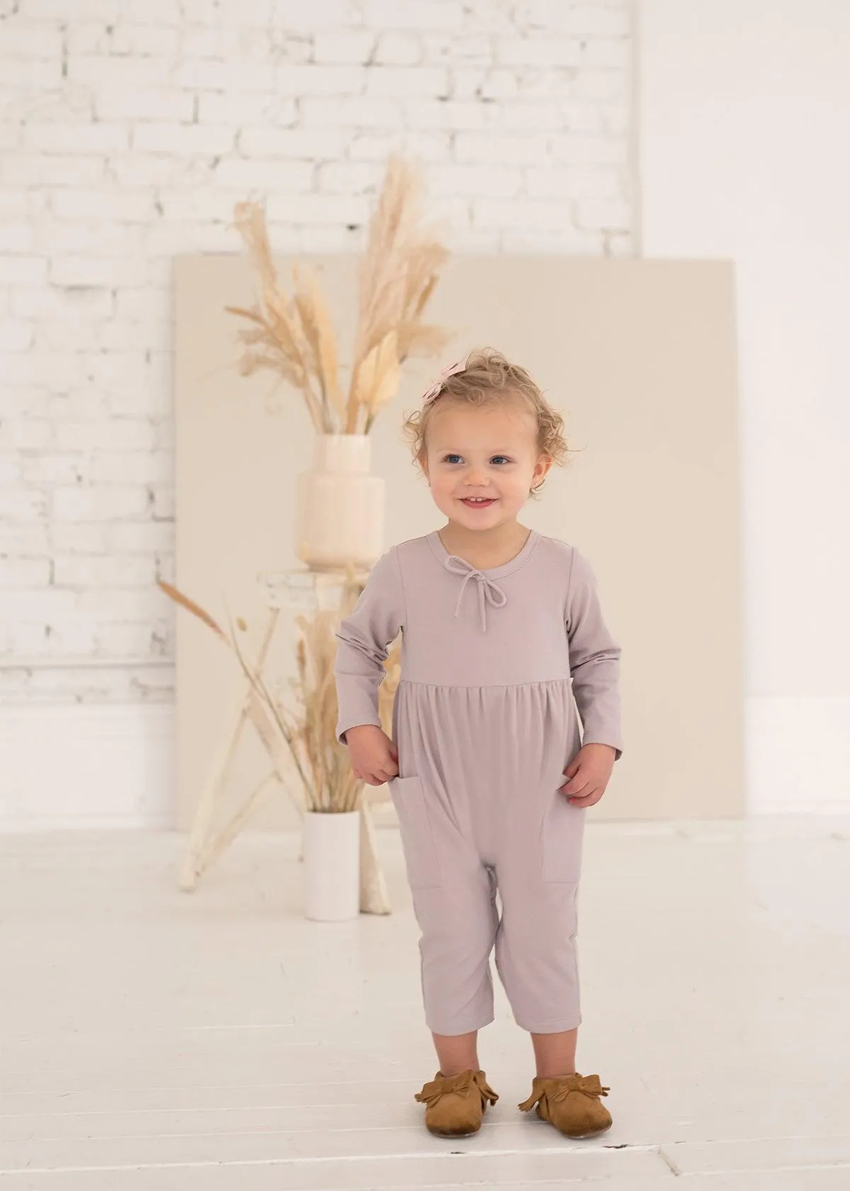 Pocket Full Of Posies Knit Romper