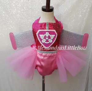 Ready to ship size 2t romper and wings ships next day