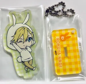 Rokuya Nagi - Acrylic Keychain/Stand - Collection Usagi Parka with Idolish7
