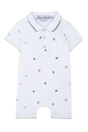 Romper- Green Insects