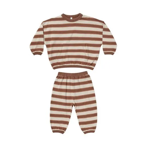 Rylee&Cru Cedar Stripe Relaxed Set