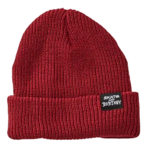 Sad Goat Beanie Red