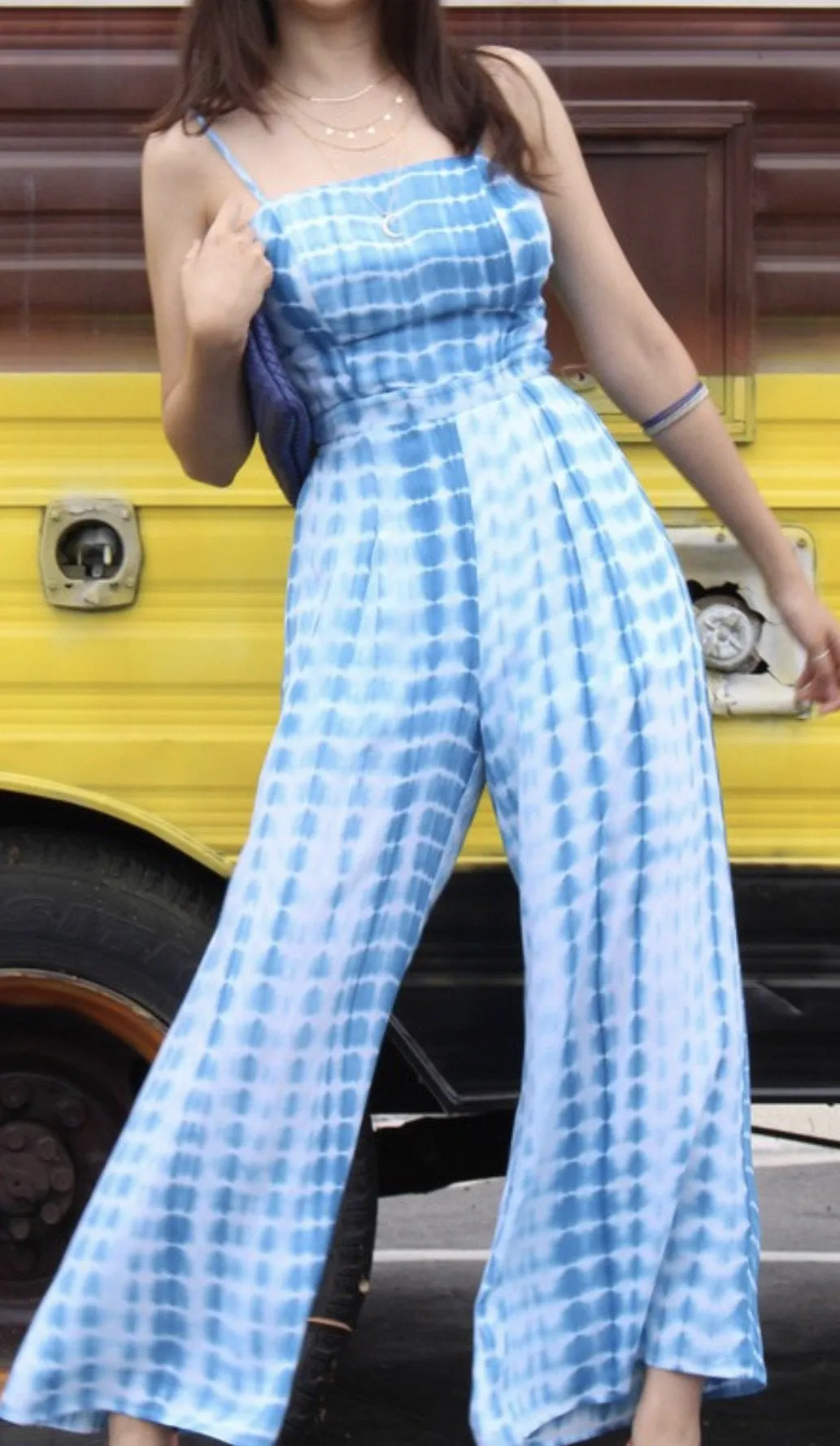 Tie Dye Woven Jumpsuit (See other colors)