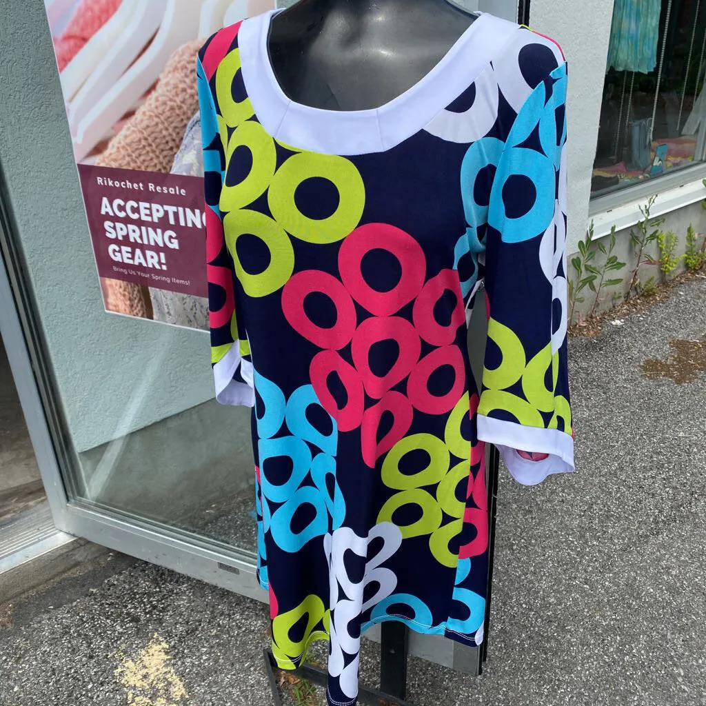 Yul Vou ( Luc Fontaine Design) tunic dress M